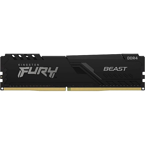 Модуль памяти DDR4 Kingston FURY Beast 8GB 3600MHz Black (KF436C17BB/8)