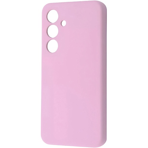Чехол Wave Full Silicone Cover для Samsung Galaxy S25 Pink Sand