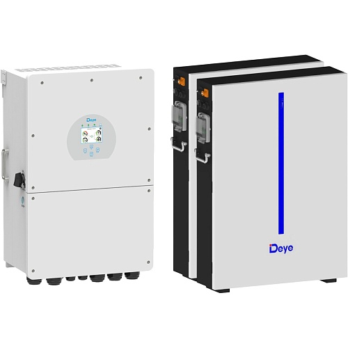 Система зберігання енергії Deye SUN-16K-SG01LP1 16kW + 2 АКБ RW-M6.1-B 12.2 kWh (51.2V/120Ah/6144Wh) - придбати в Дніпрі, Україні: ціна, характеристики | інтернет-магазин TOUCH