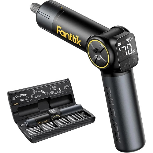 Электроотвертка с набором бит Fanttik S1 APEX Deluxe Edition