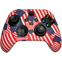 Чехол на геймпад Dobe Silicone Case для Xbox Series X/S Controller USA Colors