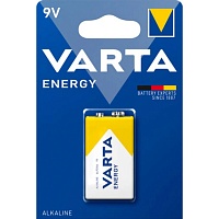 Батарейка Varta ENERGY 6F22 blister 1pc (1/10/50) (8969) - придбати в Дніпрі, Україні: ціна, характеристики | інтернет-магазин TOUCH