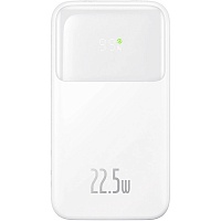 Внешний аккумулятор Baseus Comet Digital Display 20000mAh 22.5W White (PPMD020102)