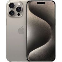 Смартфон Apple iPhone 15 Pro Max 256GB eSIM Natural Titanium (MU683)