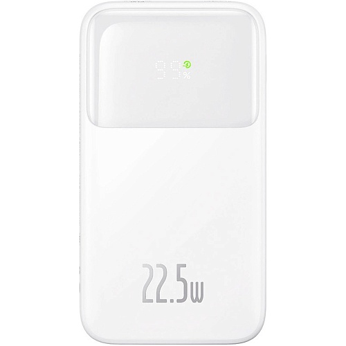 Внешний аккумулятор Baseus Comet Digital Display 20000mAh 22.5W White (PPMD020102)