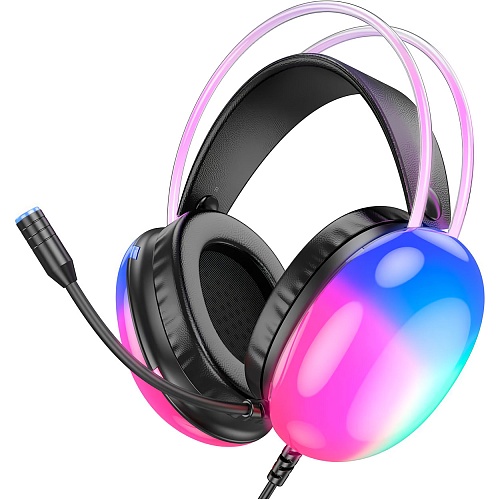 Игровые наушники Hoco W109 Plus Black (609029)