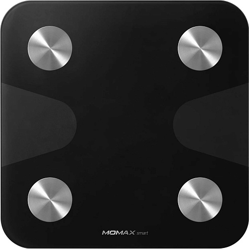 Умные весы Momax Lite Tracker IoT Body Scale Black (EW2SD)