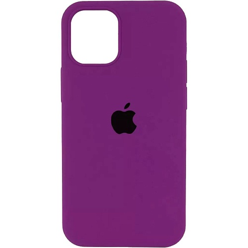 Чехол Silicone Case для Apple iPhone 14 (Grape) AA