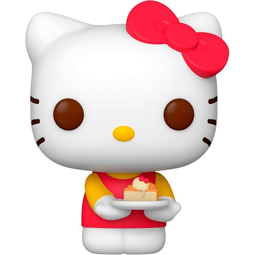 Фигурка Funko Pop! Hello Kitty and Friends: Хеллоу Китти с десертом 9.6см (80314)