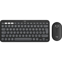 Комплект (клавиатура + мышь) Logitech Pebble 2 Combo for Mac Graphite UA (920-012244)