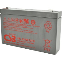 Акумулятор CSB AGM 6V (6V/8.4Ah/54Wh) (HRL634WF2FR) - придбати в Дніпрі, Україні: ціна, характеристики | інтернет-магазин TOUCH