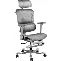 Офисное кресло GT Racer B-542 Light Gray