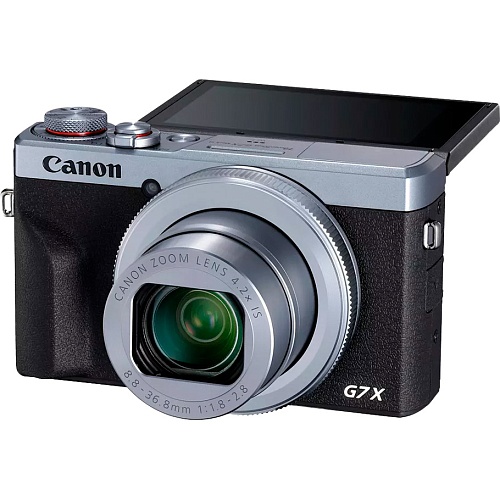 新品 シルバー 銀 Canon PowerShot G7X Mark III 3 ≡ Фотоаппарат Canon PowerShot G7 X Mark III Silver (3638C013