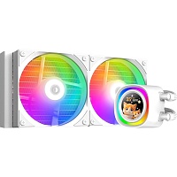 Система водяного охлаждения ID-Cooling FX240 LCD White