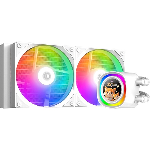 Система водяного охолодження ID-Cooling FX240 LCD White - придбати в Дніпрі, Україні: ціна, характеристики | інтернет-магазин TOUCH
