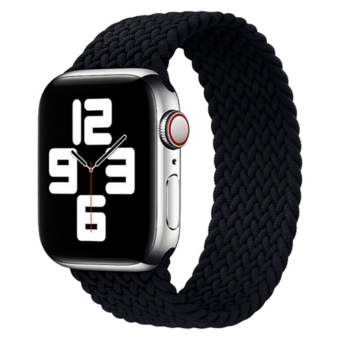 Ремешок Braided Solo Loop Band для Apple Watch 38/40/41mm Charcoal Size 6 144mm