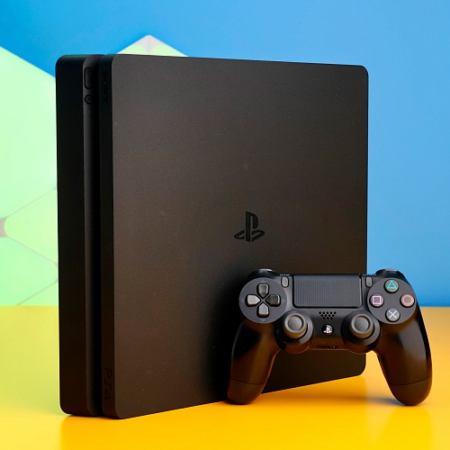 Ігрова консоль Sony PlayStation 4 Slim 500GB Black Б/У - придбати в Дніпрі, Україні: ціна, характеристики | інтернет-магазин TOUCH