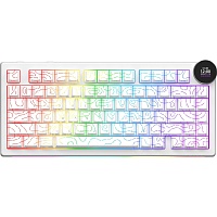 Клавіатура Ajazz AK820 V2 White Peach Switch White (AK820-V2-WP-S-W) - придбати в Дніпрі, Україні: ціна, характеристики | інтернет-магазин TOUCH