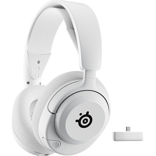 Игровые наушники SteelSeries Arctis Nova 5X Wireless White (61677)