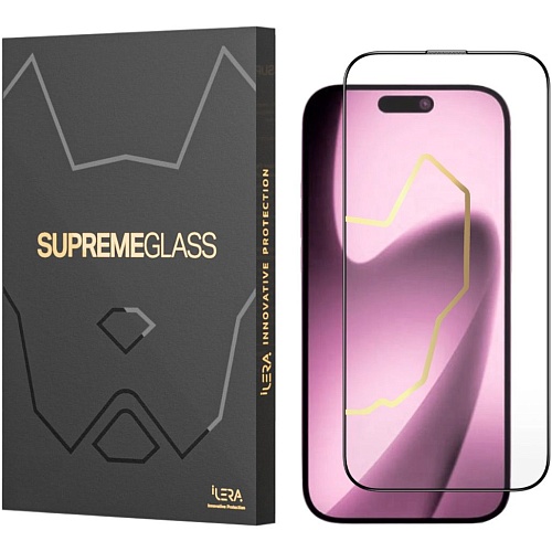 Защитное стекло iLera DeLuxe Original Glass 2.0 для Apple iPhone 17 Pro (ILFCDL17Pr)