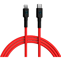 Кабель Xiaomi ZMi Kevlar USB-C/Lighting 30cm (AL872) Red