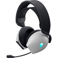 Игровые наушники Alienware Tri Mode AW725H Lunar Light (545-BBFV)