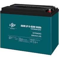 Акумулятор LogicPower AGM 6-DZM 12V (12V/50Ah/600Wh) (10063) - придбати в Дніпрі, Україні: ціна, характеристики | інтернет-магазин TOUCH