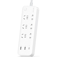 Сетевой фильтр Xiaomi ZMI Power Strip 65W 6 розеток + 2 USB + 1 USB-C (CXP01)