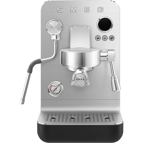Кофеварка рожковая Smeg EMC02BLMEU Black