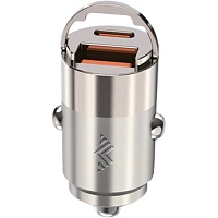 Автомобільний зарядний пристрій Monblan R1 Car Pro Series USB-A+USB-C 30W Titanium - придбати в Дніпрі, Україні: ціна, характеристики | інтернет-магазин TOUCH