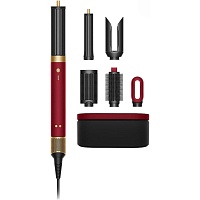 Фен-стайлер Dyson Airwrap Coanda 2x Multi-styler & Dryer Straight to Wavy Red Velvet/Gold (176957-01/176955-01)