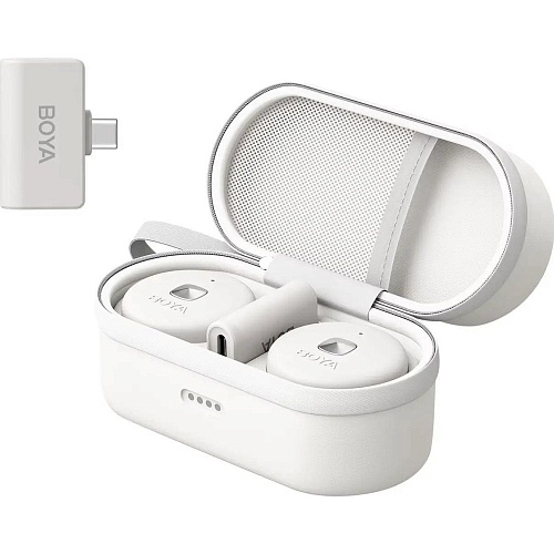 Микрофонная радиосистема Boya Omic-U USB-C White