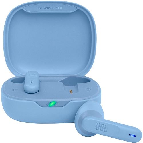 Навушники JBL Wave Flex Blue (JBLWFLEXBLU) - придбати в Дніпрі, Україні: ціна, характеристики | інтернет-магазин TOUCH