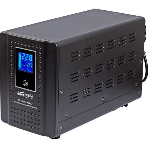 Джерело безперебійного живлення (ДБЖ) EnerGenie EG-HI-PS2000-02 - придбати в Дніпрі, Україні: ціна, характеристики | інтернет-магазин TOUCH