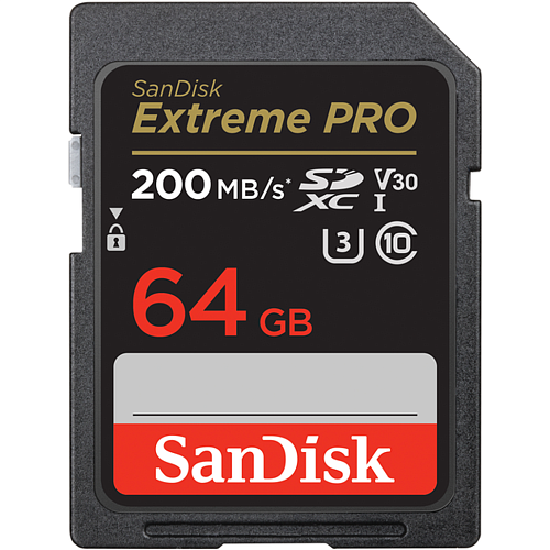 Карта пам'яті SanDisk SDXC Extreme PRO 64GB UHS-I U3 V30 Class 10 (SDSDXXU-064G-GN4IN) - придбати в Дніпрі, Україні: ціна, характеристики | інтернет-магазин TOUCH