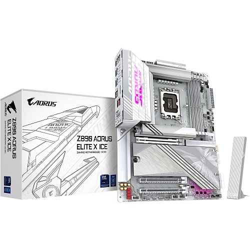 Материнська плата AORUS Z890 Elite X Ice - придбати в Дніпрі, Україні: ціна, характеристики | інтернет-магазин TOUCH