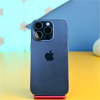 Смартфон Apple iPhone 15 Pro 128GB eSIM Blue Titanium (MTQQ3) Б/У