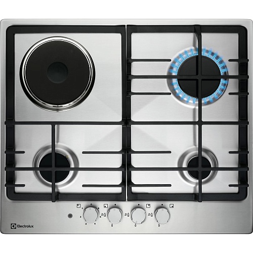 Комбінована варильна поверхня Electrolux KGM64311X  - придбати в Дніпрі, Україні: ціна, характеристики | інтернет-магазин TOUCH