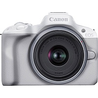 Беззеркальный фотоаппарат Canon EOS R50 Kit RF-S 18-45mm IS STM White (5812C030) UA