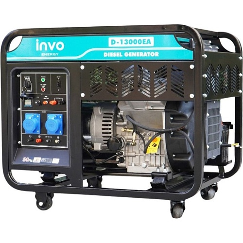 Генератор дизельный INVO D-13000EA 12/13 кВт