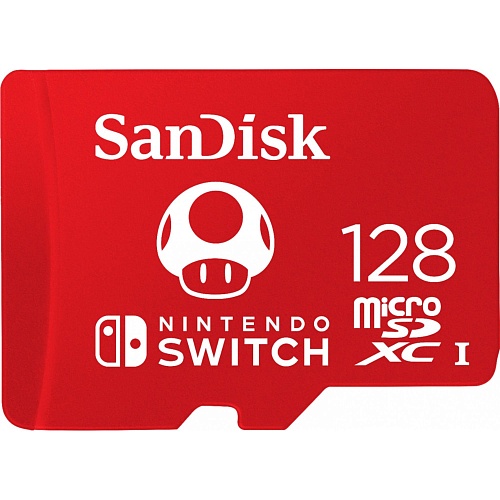 Карта памяти SanDisk microSDXC 128GB A1 UHS-I Ultra for Nintendo Switch (SDSQXAO-128G-GNCZN)