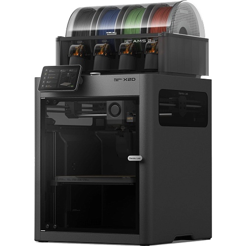 3D-принтер Bambu Lab X2D AMS Combo (PF004-P+SA007-EU) - придбати в Дніпрі, Україні: ціна, характеристики | інтернет-магазин TOUCH