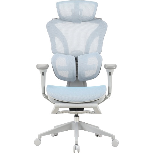 Офісне крісло OfficePro Elite OC950GLB Gray/Light Blue - придбати в Дніпрі, Україні: ціна, характеристики | інтернет-магазин TOUCH