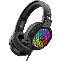 Игровые наушники GamePro HS1300 RGB Black