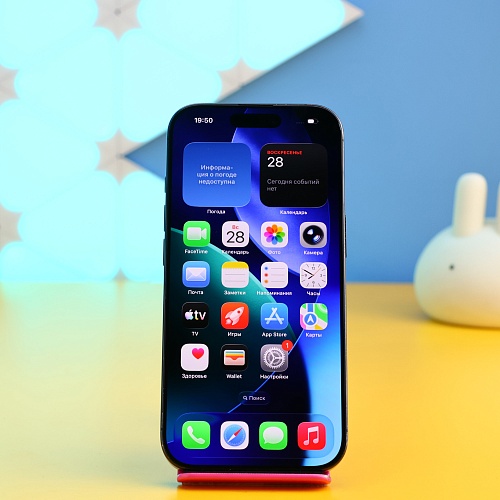 Смартфон Apple iPhone 16 Pro 128GB Black Titanium (MYND3) Б/У