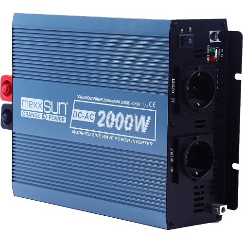 Автомобильный инвертор Mexxsun MXS-2000-12M 12V 2000W (MXW-2000-12M/29230)