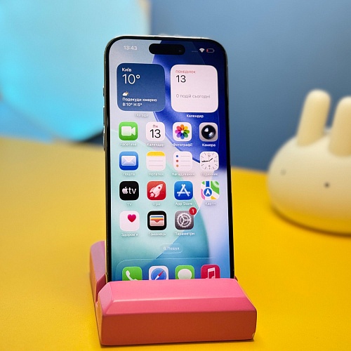 Смартфон Apple iPhone 15 Pro 256GB Natural Titanium (8284) Б/У