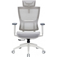 Офисное кресло OfficePro Elegant OC660-W-LG-LG White/Light Gray