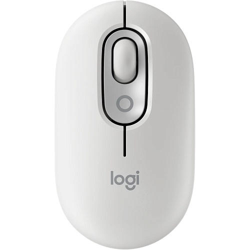 Мышь Logitech POP Mouse with emoji Off-White (910-007411)