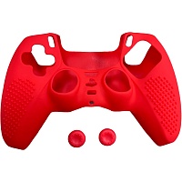 Чехол на геймпад Silicone Case для Sony DualSense Red